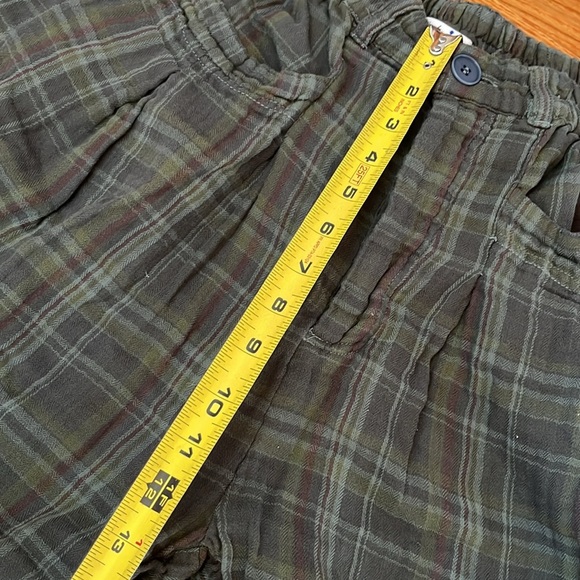 Free People CP Shades Plaid Trousers Millstone Size small NWT - Picture 5 of 12